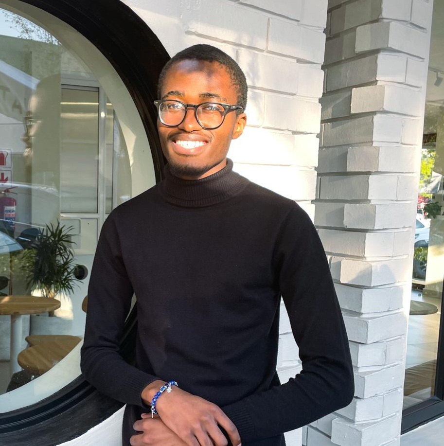 A headshot of Nqabenhle